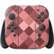 Autumn Red Geometric Nintendo Switch 2 (2025) Joy-Con Controller Skin