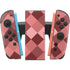 Autumn Red Geometric Nintendo Switch 2 (2025) Joy-Con Controller Skin