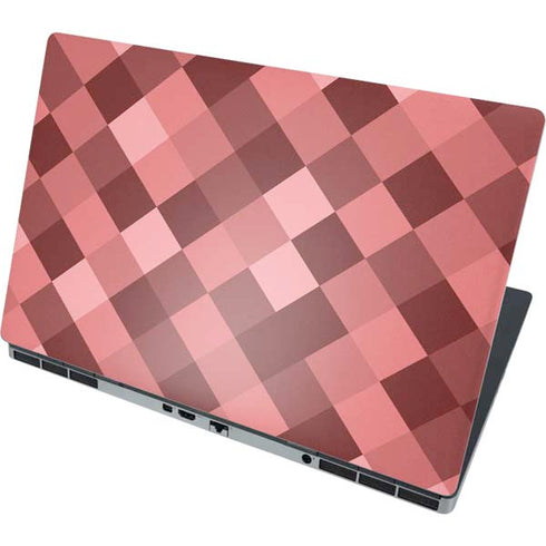 Autumn Red Geometric Dell Precision Skin