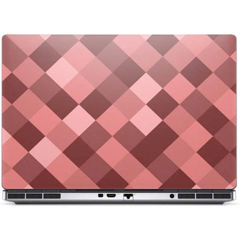 Autumn Red Geometric Dell Precision Skin