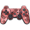 Autumn Red Geometric PS3 Dual Shock wireless controller Skin