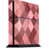 Autumn Red Geometric PlayStation PS4 Skins