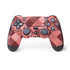 Autumn Red Geometric PlayStation PS4 Skins