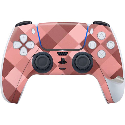 Autumn Red Geometric PS5 Pro Bundle Skin