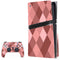 Autumn Red Geometric PS5 Pro Disk Bundle Skin