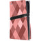 Autumn Red Geometric PS5 Pro Disk Console Skin