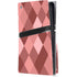 Autumn Red Geometric PS5 Pro Disk Console Skin