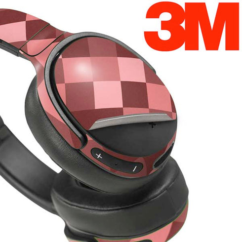 Autumn Red Geometric Skullcandy Venue Skin