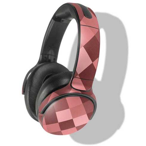 Autumn Red Geometric Skullcandy Venue Skin