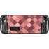 Autumn Red Geometric Steam Deck Handheld Gaming Computer Skin