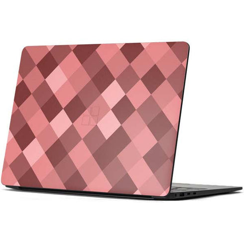 Autumn Red Geometric Surface Laptop 7 15in Skin