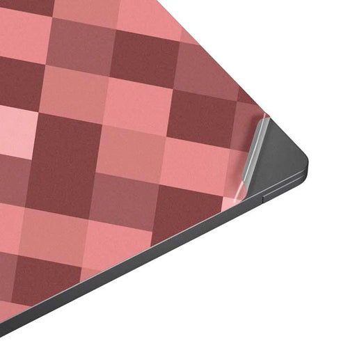 Autumn Red Geometric Surface Laptop 7 15in Skin