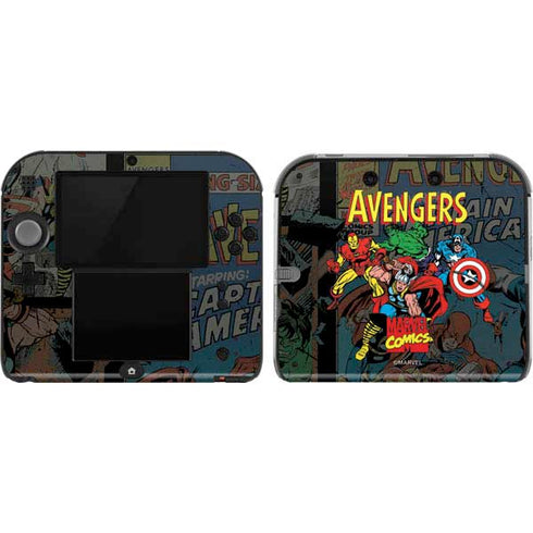 Marvel Classic Comics Avengers Assemble Nintendo Skins
