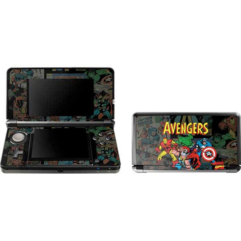 Marvel Classic Comics Avengers Assemble 3DS (2011) Skin