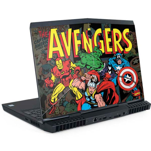 Marvel Classic Comics Avengers Assemble Dell Alienware Skin