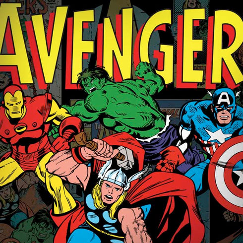 Marvel Classic Comics Avengers Assemble Dell Alienware Skin