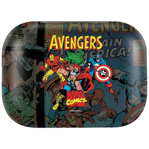 Marvel Classic Comics Avengers Assemble Amazon Echo Buds Skin