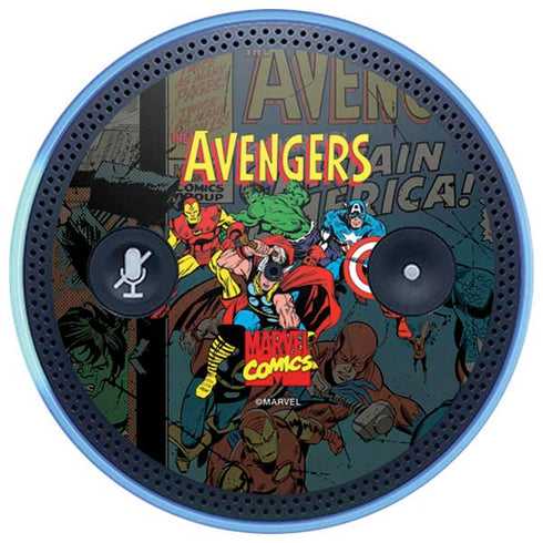 Marvel Classic Comics Avengers Assemble Amazon Echo Skin