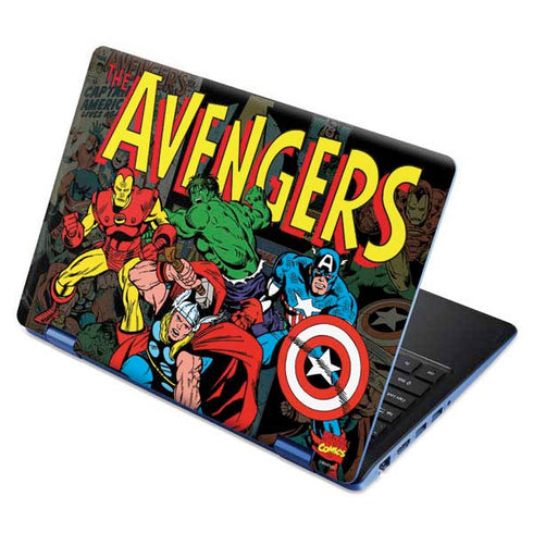 Marvel Classic Comics Avengers Assemble Aspire R11 11.6in Skin