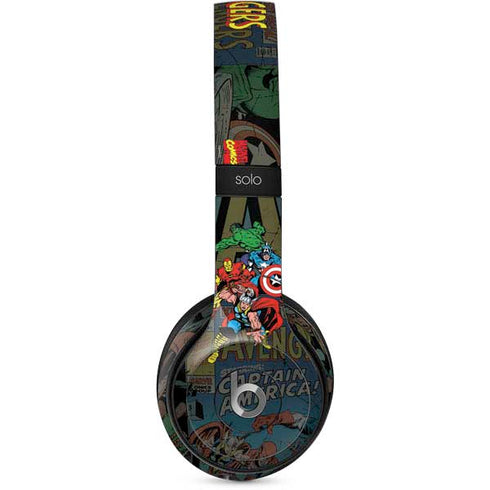 Marvel Classic Comics Avengers Assemble Beats Solo 2 Wired Skin