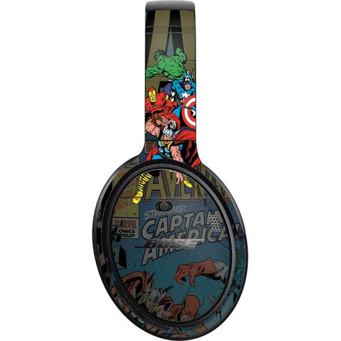 Marvel Classic Comics Avengers Assemble Bose QuietComfort 35 Headphones Skin