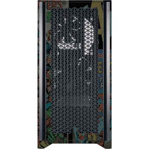 Marvel Classic Comics Avengers Assemble Corsair 4000D Tempered Glass Mid-Tower ATX Case Skin