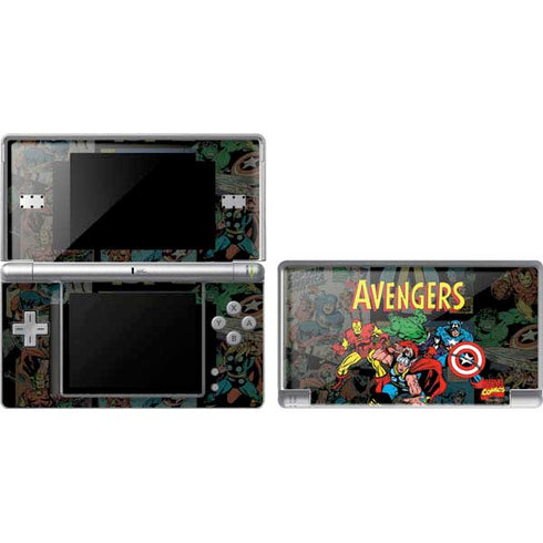 Marvel Classic Comics Avengers Assemble DS Lite Skin