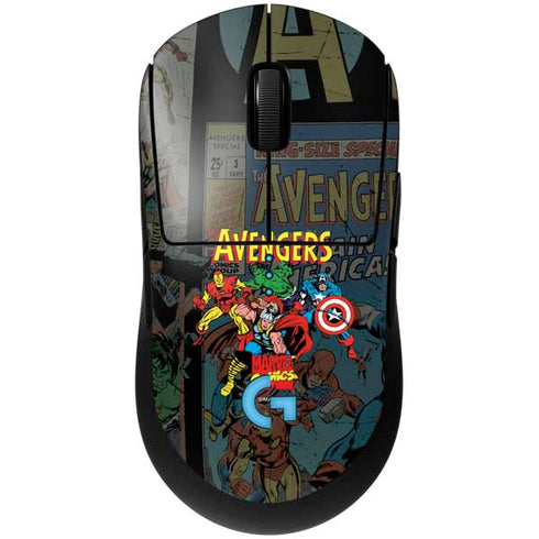 Marvel Classic Comics Avengers Assemble G Pro Wireless Gaming Mouse Skin