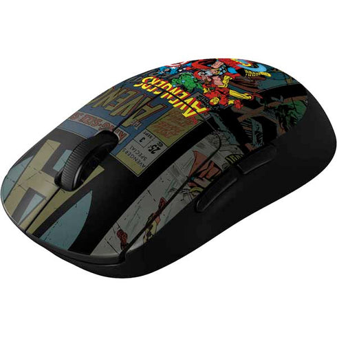 Marvel Classic Comics Avengers Assemble G Pro Wireless Gaming Mouse Skin