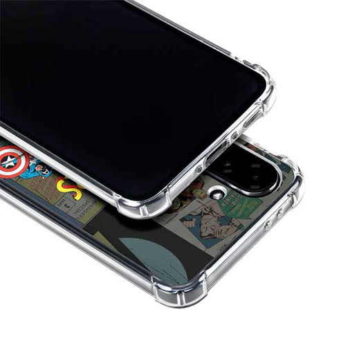 Marvel Classic Comics Avengers Assemble Galaxy A36 5G Clear Case