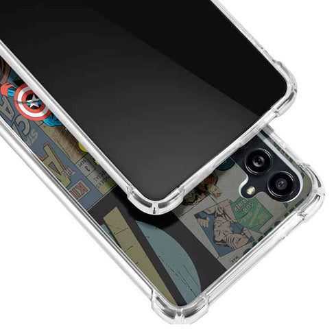 Marvel Classic Comics Avengers Assemble Galaxy A54 5G Clear Case