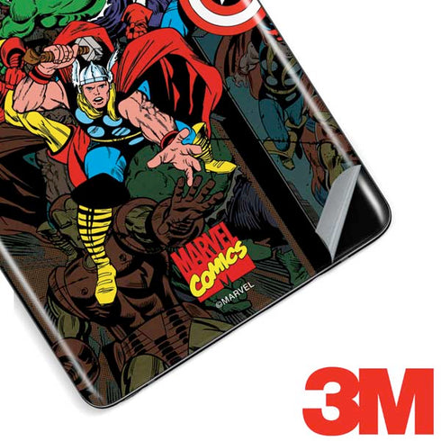 Marvel Classic Comics Avengers Assemble Galaxy Note 8 Skin