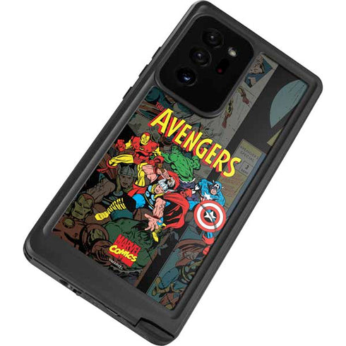 Marvel Classic Comics Avengers Assemble Galaxy Note20 Ultra 5G Waterproof Case