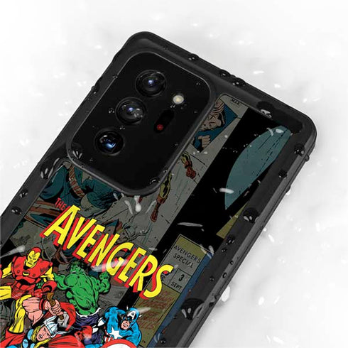 Marvel Classic Comics Avengers Assemble Galaxy Note20 Ultra 5G Waterproof Case