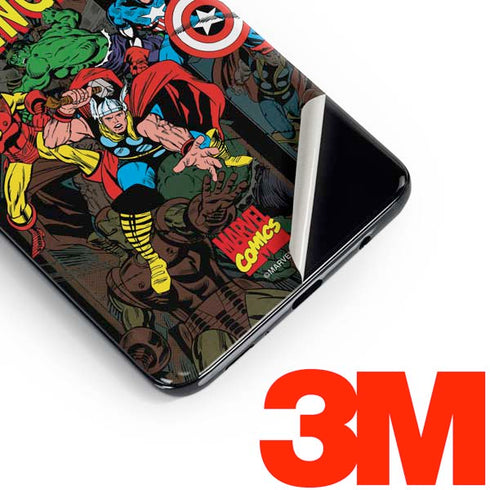 Marvel Classic Comics Avengers Assemble Galaxy S10e Skin