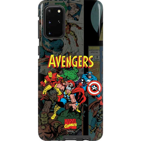 Marvel Classic Comics Avengers Assemble Galaxy S20 Plus Pro Case