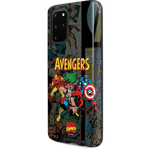 Marvel Classic Comics Avengers Assemble Galaxy S20 Plus Pro Case