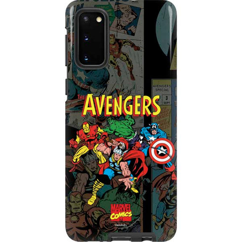 Marvel Classic Comics Avengers Assemble Galaxy S20 Pro Case