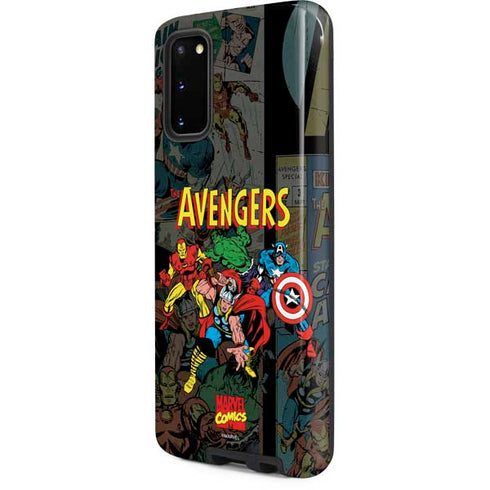 Marvel Classic Comics Avengers Assemble Galaxy S20 Pro Case