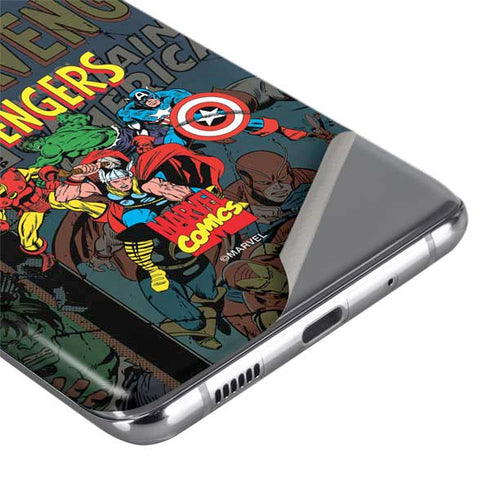 Marvel Classic Comics Avengers Assemble Galaxy S20 Ultra 5G Skin