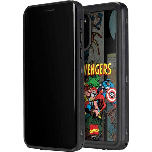 Marvel Classic Comics Avengers Assemble Galaxy S20 Waterproof Case