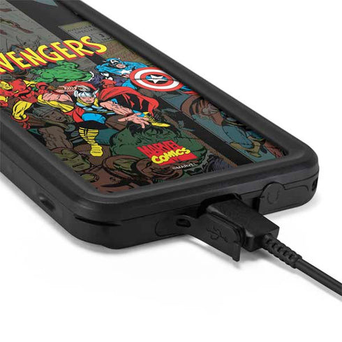 Marvel Classic Comics Avengers Assemble Galaxy S20 Waterproof Case