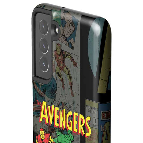 Marvel Classic Comics Avengers Assemble Galaxy S21 5G Pro Case