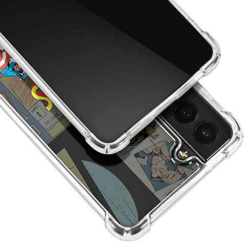 Marvel Classic Comics Avengers Assemble Galaxy S21 FE Clear Case
