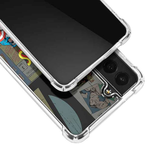 Marvel Classic Comics Avengers Assemble Galaxy S21 Plus 5G Clear Case
