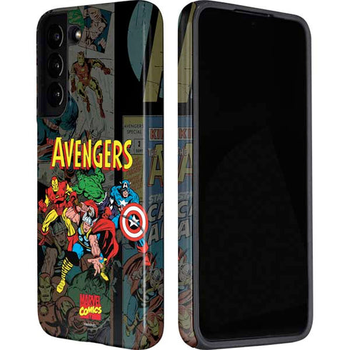 Marvel Classic Comics Avengers Assemble Galaxy S22 Plus Pro Case