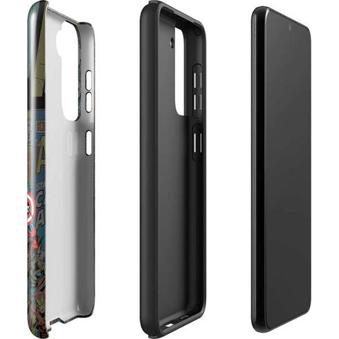Marvel Classic Comics Avengers Assemble Galaxy S22 Pro Case