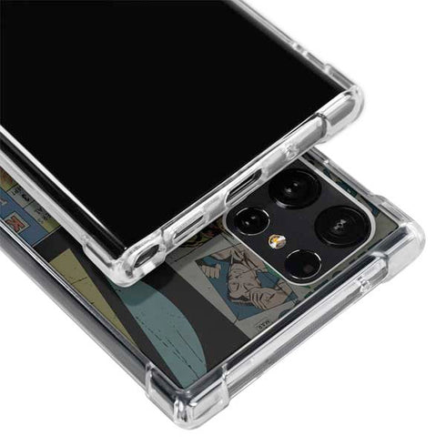 Marvel Classic Comics Avengers Assemble Galaxy S22 Ultra Clear Case