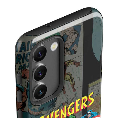 Marvel Classic Comics Avengers Assemble Galaxy S23 Plus Pro Case