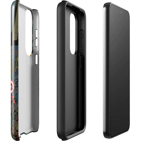 Marvel Classic Comics Avengers Assemble Galaxy S23 Plus Pro Case